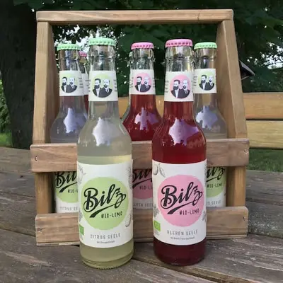 Bilz Bio-Limo im Geflügelhof Arnsdorf Hofladen – Citrus Seele und Beeren Seele
