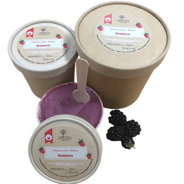 Arnsdorfer Brombeer-Eis kaufen – 150 ml, 300 ml und 600 ml