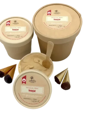 Arnsdorfer Nougat-Eis kaufen – 150 ml, 300 ml und 600 ml